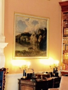 Turner Harewood Castle ruin in 1798