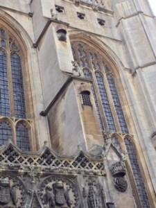 More external detail of Kings College Chapel