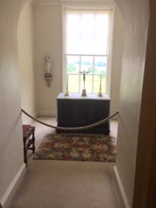 tiny chapel in Melford Hall still consecrated and used from time to time