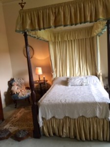 Beatrix Potter's bedroom at Melford Hall