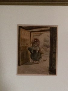 Melford Hall Beatrix Potter painting