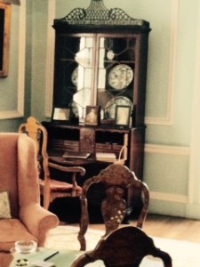 fine cabinet from Melford Hall