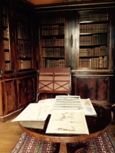 Melford Hall library