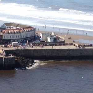 Whitby harbour and foreshore
