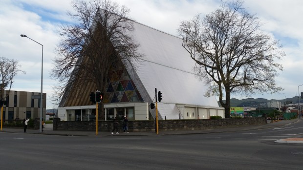NZ Christchurch Cardboard Cathedral