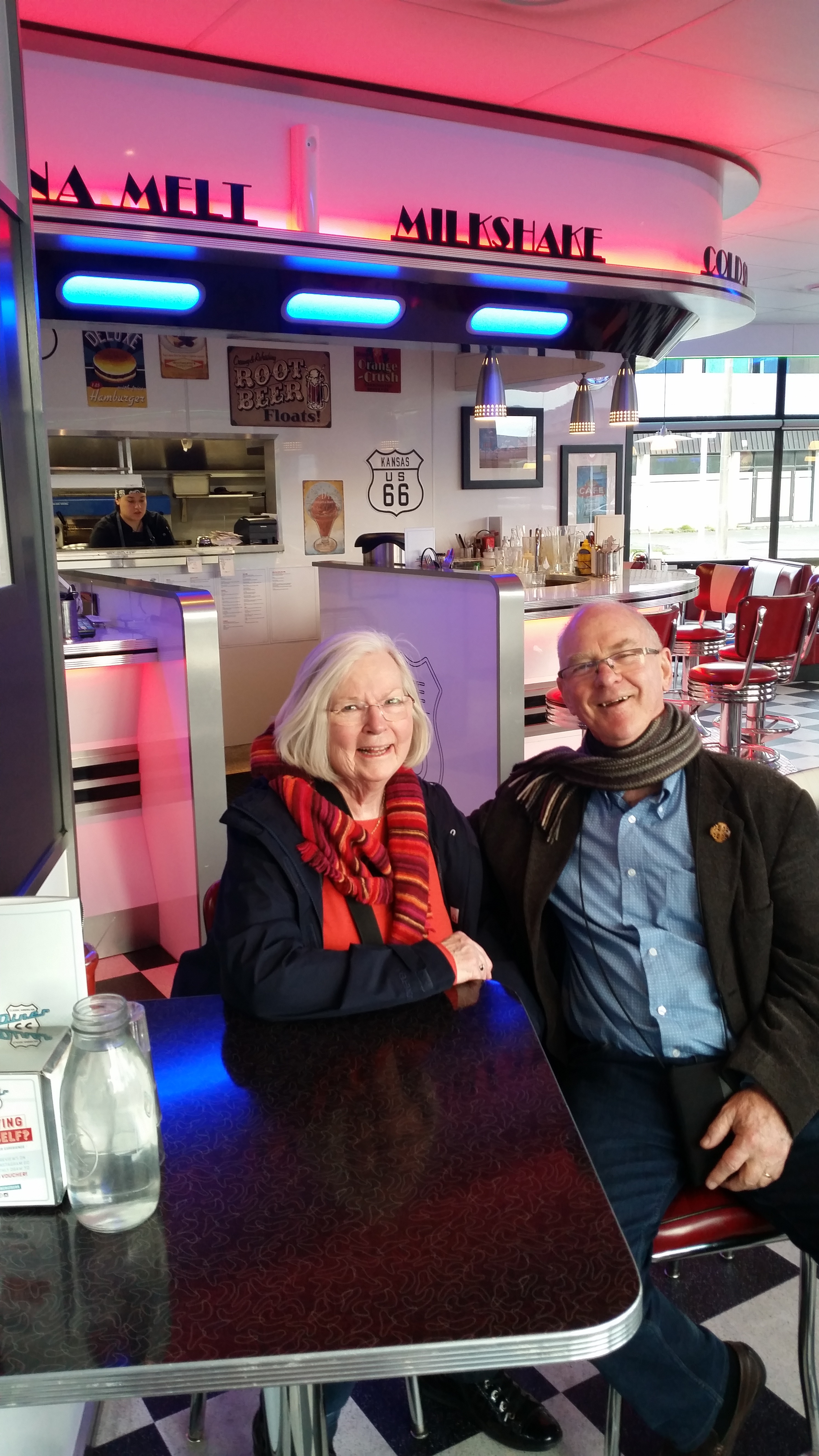 NZ Christchurch USA Route 66 Cafe