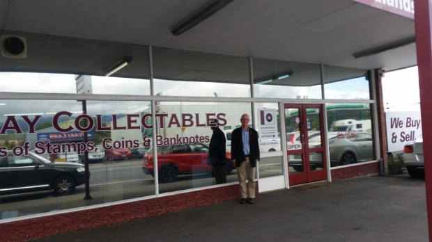 NZ Richard at Mowbrays Stamp Dealers Head office in Otika